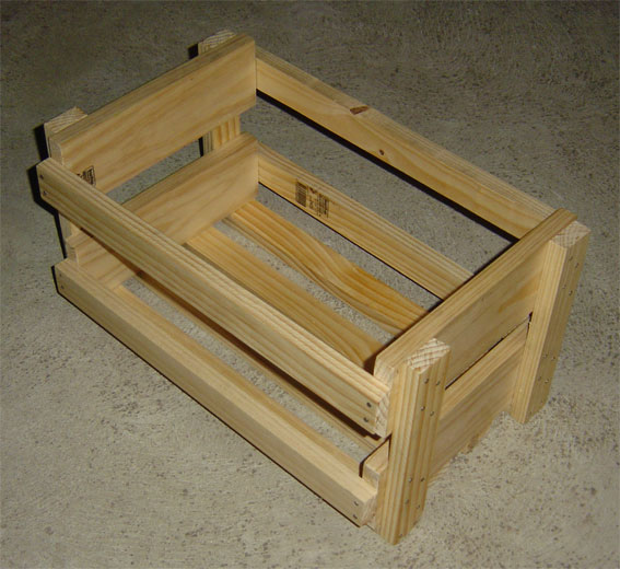 Wooden Beer Crate - Empty